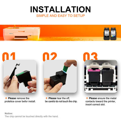 ZENOINK PG-540XL CL-541XL Druckerpatronen Multipack für Canon Pixma