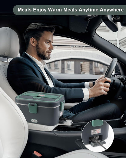 AUTOPkio Elektrische Lunchbox 1,8 L 12V/24V/220V Speisenwärmer