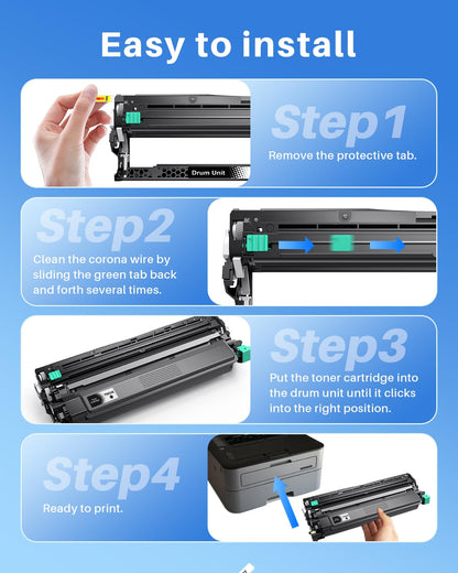 Skydo DR-248CL Trommeleinheit Kompatibel Brother - 4er-Pack