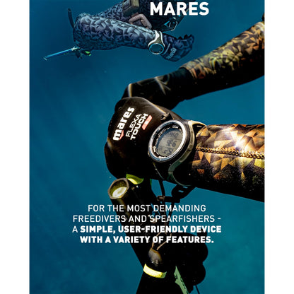 Mares SMART APNEA Dekompression Tauchcomputer - Schwarz/Orange