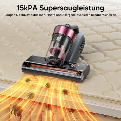 Jimmy BX8 Milbensauger mit UV & Heissluft für Matratzen