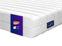 Traumnacht Ortho 7-Zonen Tonnentaschenfederkernmatratze H3 80x200cm. Rechteckig, weiß, gesteppt. Bietet ergonomischen Schlafkomfort.