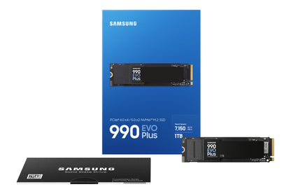 Samsung 990 EVO Plus NVMe M.2 SSD - 1 TB (MZ-V9S1T0BW)