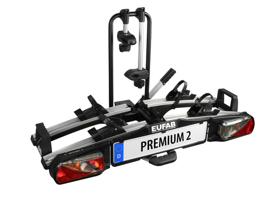 EUFAB 11521 Premium 2 Fahrradträger für 2 E-Bikes