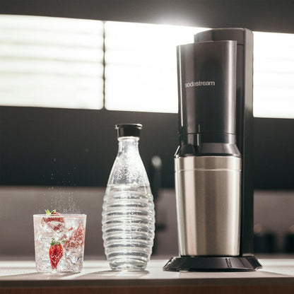 SodaStream CRYSTAL 3.0 Wassersprudler - Titan Quick-Connect