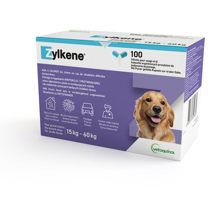 Zylkene 450 mg Ergänzungsfuttermittel für grosse Hunde - 50 Kapseln