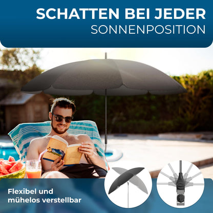 STYNGARD Stuhl-Sonnenschirm SAN FRANCISCO mit Universal-Klemme UV 50+