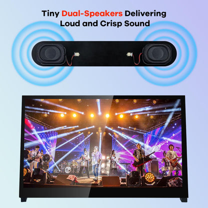 LAFVIN 10.1 Zoll IPS Touchscreen Display - HDMI, Kapazitiv, 1024x600