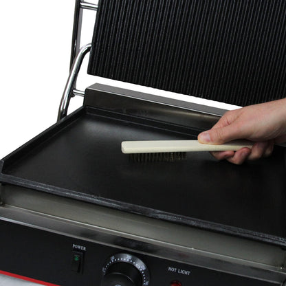 KuKoo Panini Elektrogrill 1/2 glatt-1/2 gerillt 2200W