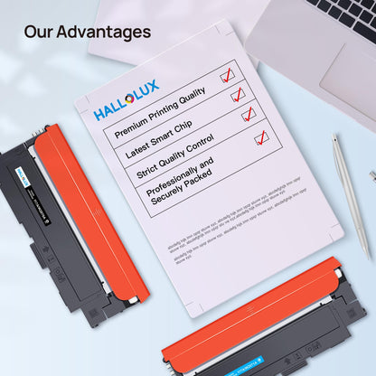 HALLOLUX 117A Toner Set kompatibel für HP Color Laser MFP 178nw 179fnw