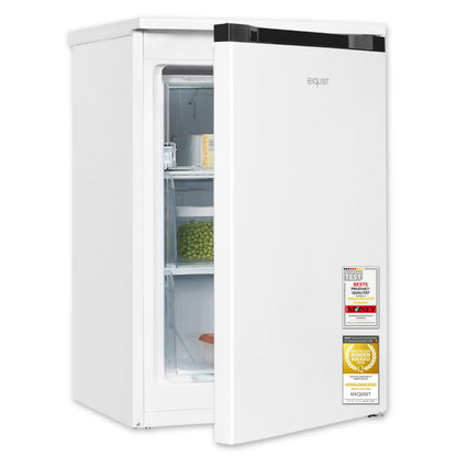 Exquisit Gefrierschrank GS581-051C, 85 l, 4-Sterne, weiss, mit Klappe und 2 Gefrierschubladen