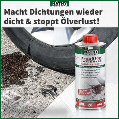 MATHY DropStop Dichtungs-Additiv gegen Ölverlust – 3x 250ml Pack