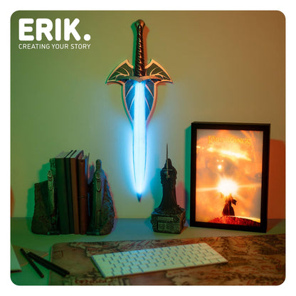 Grupo Erik Der Herr der Ringe LED-Lampe mit Flammeneffekt