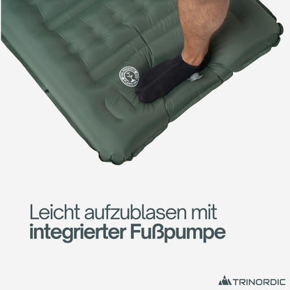 Trinordic Extradicke Isomatte – 12cm, 70cm Breit, Fusspumpe
