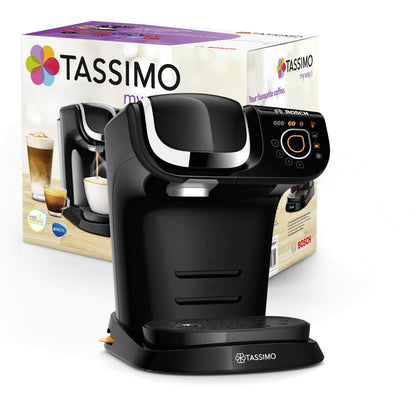 Tassimo My Way 2 Kapselmaschine TAS6502 – Schwarz, mit Wasserfilter