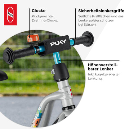 PUKY LR M Plus Laufrad für Kinder – Monsterdesign