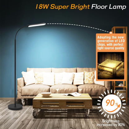 marctronic LED Stehlampe Deckenfluter dimmbar mit Fernbedienung