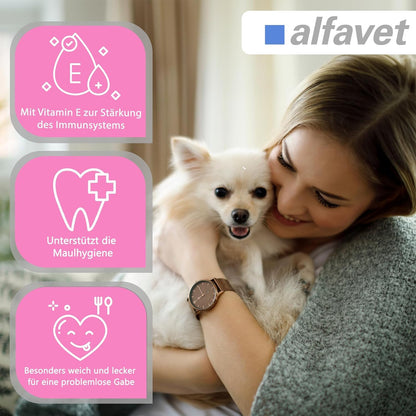 Alfavet FeliGum Gingiva Kaudrops für Katzen und Hunde, 2 x 120 g