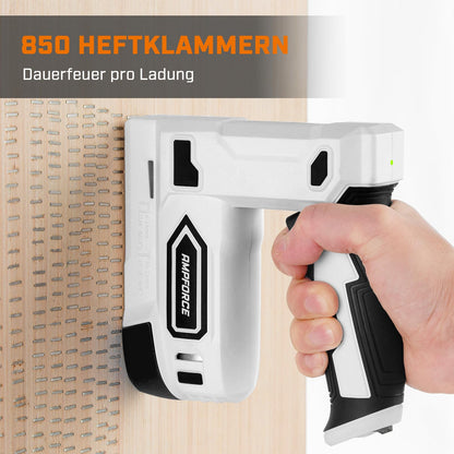 Ampforce Akku Tacker 2-in-1 ACSG-4, Heftgerät und Nagelgerät 4V