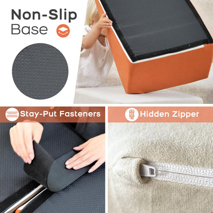 BanaSuper Kinder Schaumstoff Kletterblöcke Bausteine Set - bunt XXL