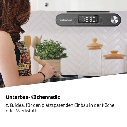 TechniSat Viola Unterbauradio mit Bluetooth und LED-Display
