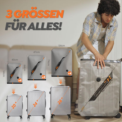 Vacbird Vakuumbeutel für Kleidung, 20 Stück mit kabelloser Vakuumpumpe