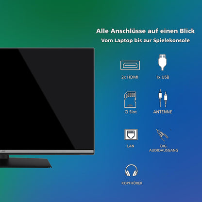 JVC LT-32VDF5455 Smart TV HDR Full HD - 32 Zoll Schwarz