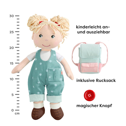 HABA Carmushka Puppe Tilli – Stoffpuppe 30 cm, ab 18 Monaten