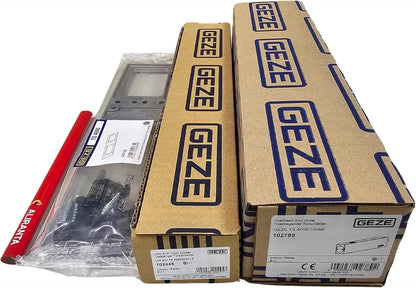 GEZE TS 2000 V BC Gestängetürschliesser 1-flügelig – Silber