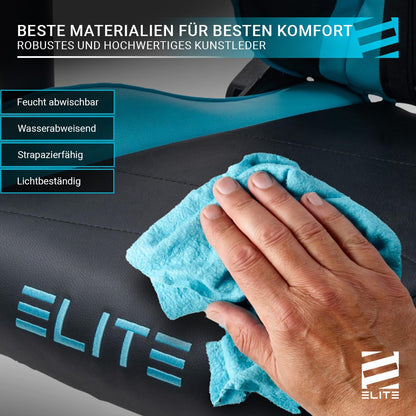 ELITE MG200 Destiny Gaming Stuhl, Ergonomischer Bürostuhl Schwarz/Grün