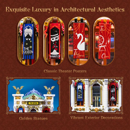 PANTASY Vintage Grand Theater Bauset - Modulares Sammlermodell