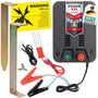 Power XXL A2000 Weidezaungerät 12V Set 12.500 Volt 2,2 Joule mit Erdpfahl und Anschlusskabeln