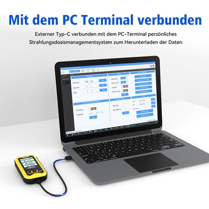 Geigerzähler FS5000 – Beta Gamma Röntgen Strahlungsdetektor