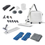 Amazon Basics Mehrzweck-Dampfreiniger 1500 W, 1,5-Liter-Tank, weiss, mit flexiblem Dampfschlauch