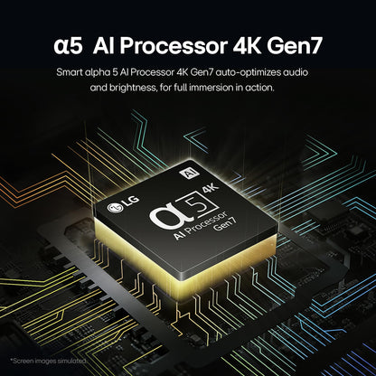 LG 43NANO81T6A NanoCell 4K AI Fernseher 43 Zoll (2024)