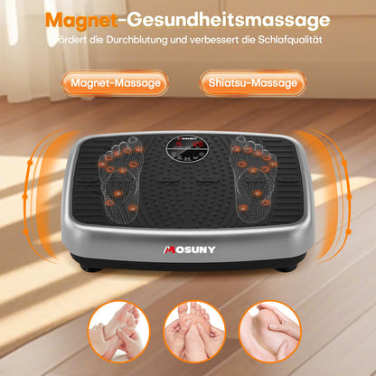 MOSUNY Vibrationsplatte 2025 – Doppelmotoren Heimtraining