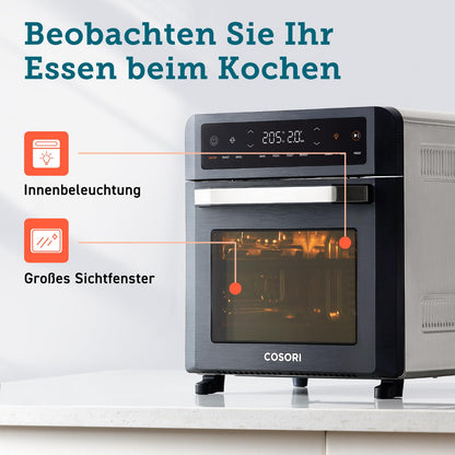 COSORI Heissluftfritteuse 12L XXL – Airfryer mit Sichtfenster