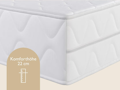 Badenia Trendline BT100 2-in-1 Duo Orthopädische Matratze - 140x200 H2/H3