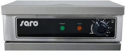 SARO Tellerwärmeschrank TW 60 - 60 Teller, Ø 29 cm, Edelstahl