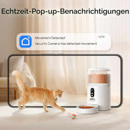 Faroro PF22 Futterautomat Katze mit 3MP Kamera, WiFi, 4L