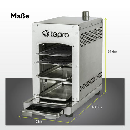 tepro Steakgrill Toronto Infrarot Gasgrill – 800°C