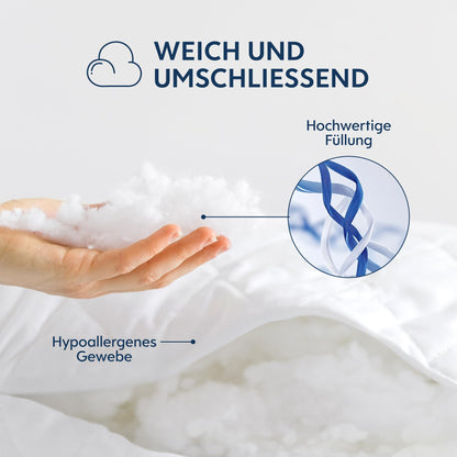 Dreamzie 4 Jahreszeiten Bettdecke - 240x220 2-teilig