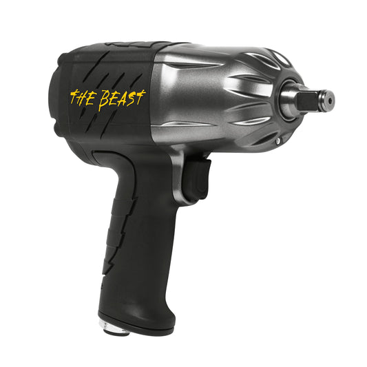 Rodcraft RC2277 Druckluft Schlagschrauber 1/2 Zoll Vierkant. Schwarzer Schlagschrauber, Pistolengriff, 1/2" Vierkant. Für Radmuttern.
