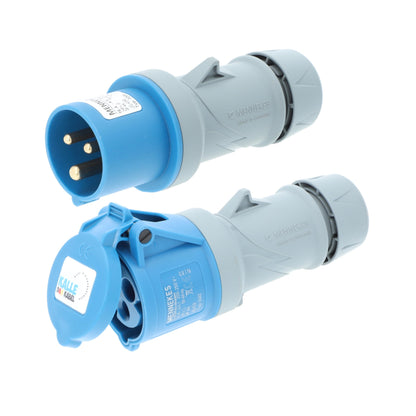 KALLE DAS KABEL CEE-Campingkabel H07RN-F 3G2.5 25m Schwarz