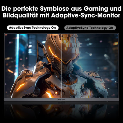 KOORUI 24E6CA Gaming Monitor - 24 Zoll Curved 180Hz Schwarz