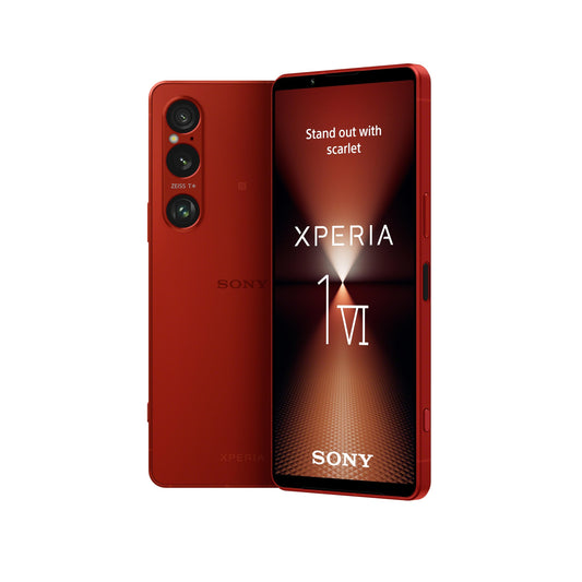 Sony Xperia 1 VI Android Smartphone - Scarlet Rot 512GB