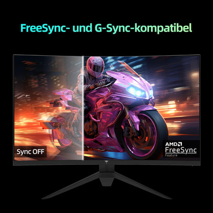 KTC H32S17 Gaming Monitor - 32 Zoll Curved QHD 180Hz
