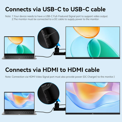Kenowa 23.8 Zoll USB-C Tragbarer Gaming Monitor 100Hz FHD