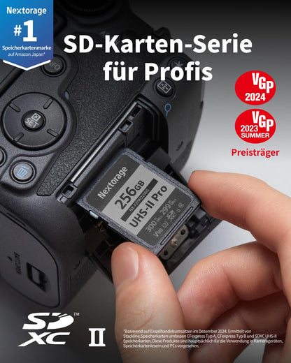 Nextorage F2PRO SD Speicherkarte - 64GB UHS-II SDXC