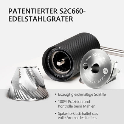 TIMEMORE Chestnut C3 ESP Pro Handkaffeemühle - Schwarz